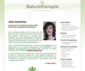 Naturetherapie.ch(Naturetherapie) Screenshot