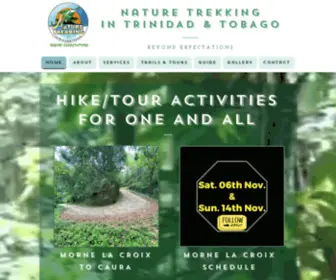 Naturetrektnt.com(Nature Treking in Trinidad and Tobago) Screenshot
