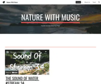 Naturewithmusic.com(Nature With Music) Screenshot