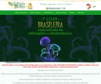 Naturezadivina.com.br(Natureza Divina) Screenshot