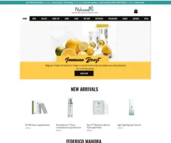 Naturezame.com(Beauty Products Online) Screenshot