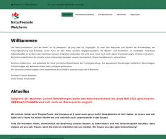 Naturfreunde-Welzheim.de(NaturFreunde Welzheim) Screenshot