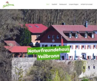 Naturfreundehaus-Veilbronn.de(Naturfreundehaus Veilbronn) Screenshot