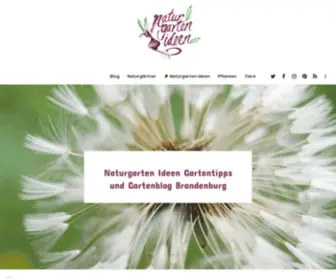 Naturgartenideen.de(Gartenblog Naturgartenideen) Screenshot