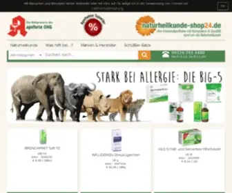 Naturheilkunde-Shop24.de Screenshot