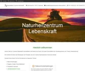 Naturheilzentrum-Lebenskraft.de(Naturheilzentrum Lebenskraft) Screenshot