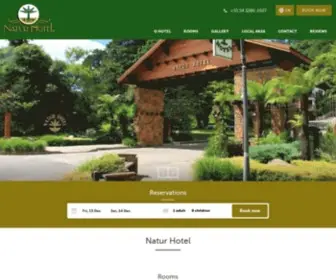 Naturhotel.com.br(Natur Hotel) Screenshot