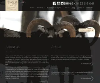 Naturhun.co.uk(Hunting in Hungary) Screenshot