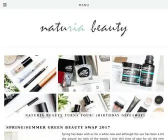 Naturiabeauty.com(NatuRia Beauty) Screenshot