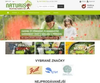 Naturis.cz(Naturis) Screenshot