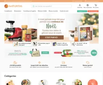 Naturitas.fr(Magasin bio en ligne) Screenshot