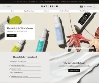 Naturium.com(Naturium: Clinically) Screenshot