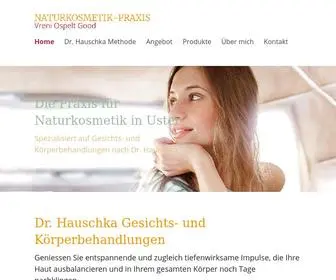 Naturkosmetik-Uster.ch(Naturkosmetik-Praxis Vreni Ospelt Good, Uster) Screenshot