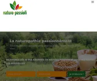Naturo-Passion.com(La Naturopathie) Screenshot