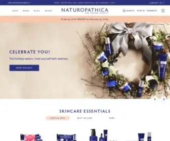 Naturopathica.com(Naturopathica Holistic Health) Screenshot