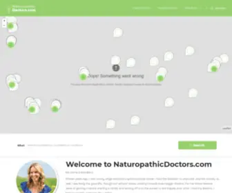 NaturopathiCDoctors.com(Get to feeling great again with naturopathic medicine) Screenshot