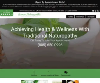 NaturopathicVentura.com(Permen Naturopathic) Screenshot