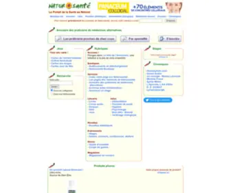 Naturosante.com(Naturosanté) Screenshot