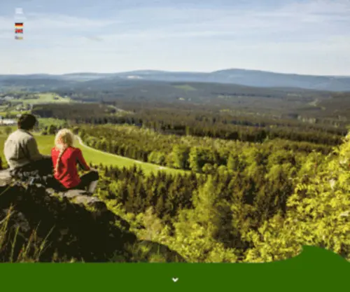 Naturpark-Erzgebirge-Vogtland.de(Startseite Hauptdomain) Screenshot