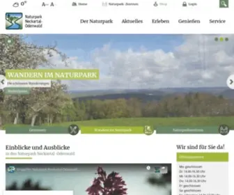 Naturpark-Neckartal-Odenwald.de(Naturpark Neckartal) Screenshot