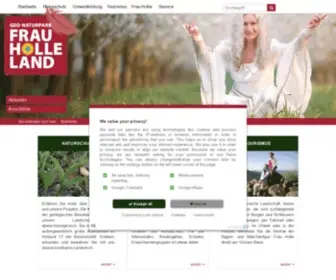 Naturparkfrauholle.land(Geo-Naturpark Frau-Holle-Land in der GrimmHeimat NordHessen) Screenshot