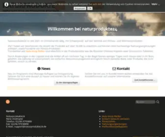 Naturprodukte24.de(Willkommen bei naturprodukte24) Screenshot
