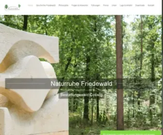 Naturruhe-Friedewald.de(Die Naturruhe Friedewald GmbH) Screenshot
