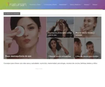 Natursan.net(Revista de nutrici) Screenshot