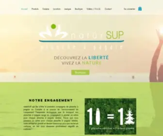 Natursup.com(Planche à Pagaie) Screenshot