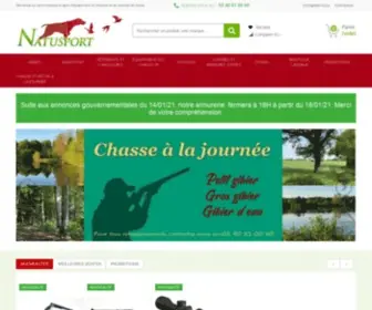 Natusport.fr(Magasin Chasse en Ligne) Screenshot