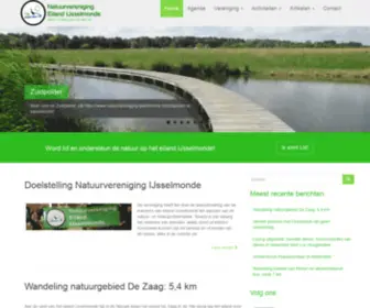 Natuurvereniging-Ijsselmonde.nl(Vereniging voor natuurbescherming van het eiland IJsselmonde) Screenshot