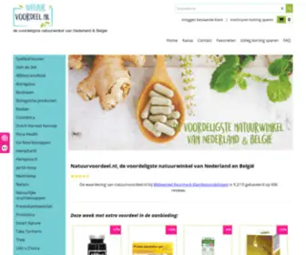 Natuurvoordeel.nl(Supplementen) Screenshot