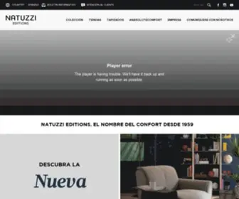 Natuzzieditions.com.mx(Crafted for humans) Screenshot