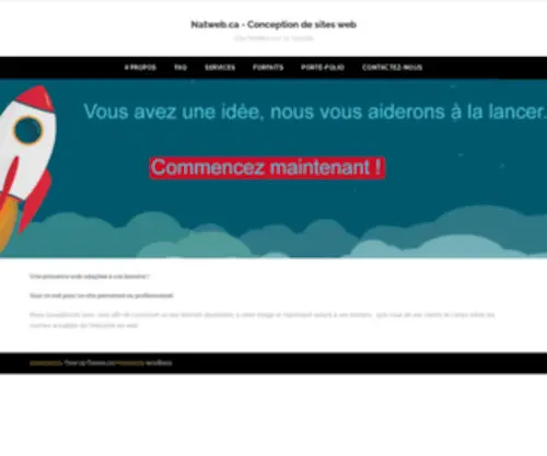 Natweb.ca(Conception de site internet) Screenshot