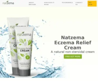 Natzema.com(Natural Eczema Treatment Cream Singapore) Screenshot
