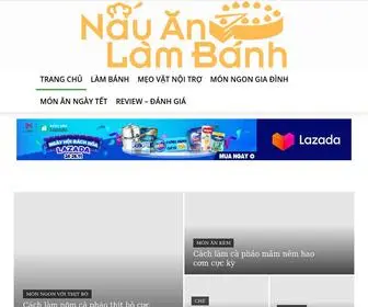 Nauanlambanh.com(Nấu ăn làm bánh) Screenshot