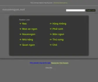 Nauanngon.net(nauanngon) Screenshot