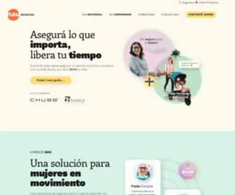 Naubienestar.com(Soluciones para mujeres en movimiento) Screenshot