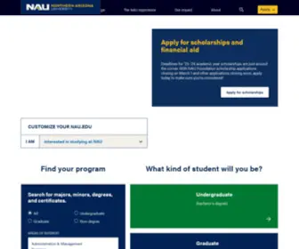 Nau.edu(Northern Arizona University) Screenshot