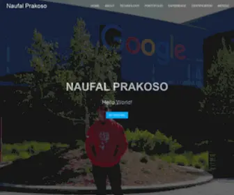 Naufalprakoso.com(Naufalprakoso) Screenshot