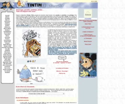 Naufrageur.com(Tintin est vivant) Screenshot
