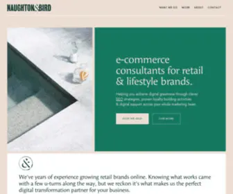 Naughtonandbird.com(E-commerce Consultants Hong Kong) Screenshot