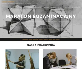 Nauka-Rysunku.pl(DOMIN Poznań) Screenshot
