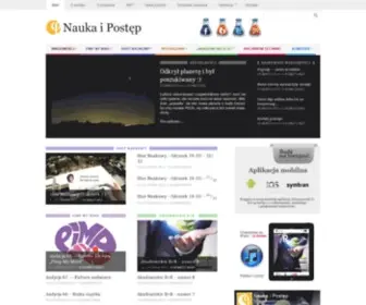 Naukaipostep.pl(Nauka i Postęp › Wortal Nauki) Screenshot