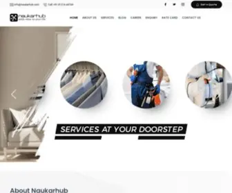 Naukarhub.com(Best Home Cleaning Services in Hyderabad) Screenshot