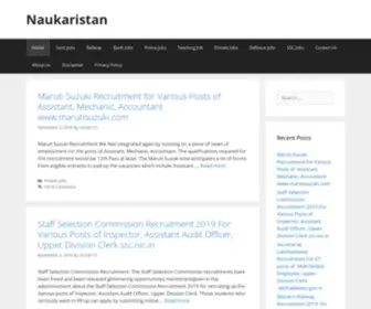 Naukaristan.com(Naukaristan) Screenshot