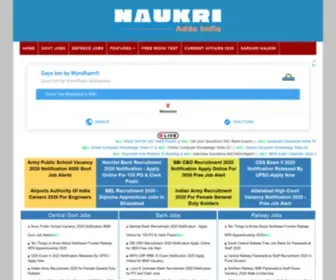 Naukriaddaind.com(Naukri Adda India) Screenshot