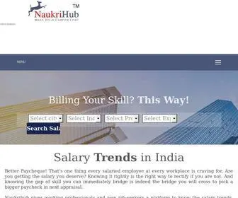Naukrihub.com(Salary Trends in India) Screenshot