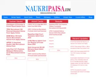 Naukripaisa.com(Naukri Paisa) Screenshot