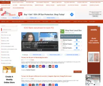 Naukrisearch.com(Sarkari Naukri Blog) Screenshot